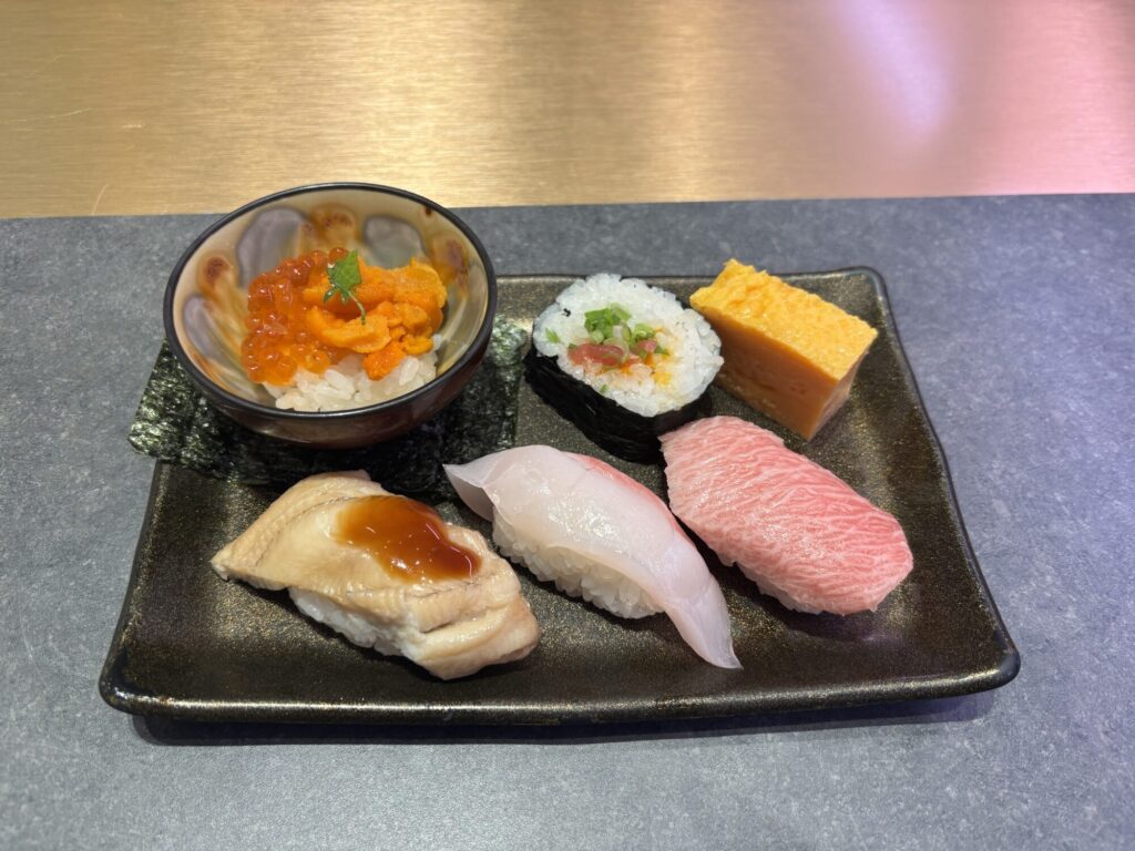 濱一貫のふるまい寿司